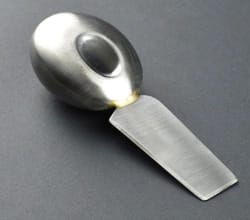 kandelaar 12xh3cm voor 1 kaars keramiek