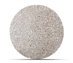 serveerplank 30cm rond grijs