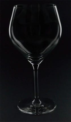charone bourgogneglas h20 cm, dia 10,5 cm, 420 ml