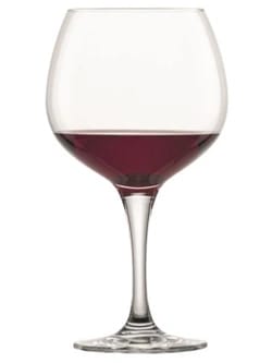 mondial bourgogne glas nr.140/ dia 10.7 cm/ inhoud 610 ml/ hoogte 19.5 cm