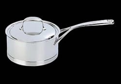 Demeyere Atlantis 41414+41514 steelpan met deksel 14 cm