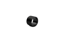 Servetring 4cm rib zwart Centro - set/4
