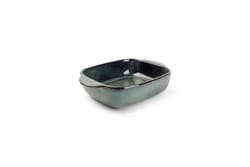 Ovenschaal 25/19,5x16,5xH6cm groen/blauw Meridian